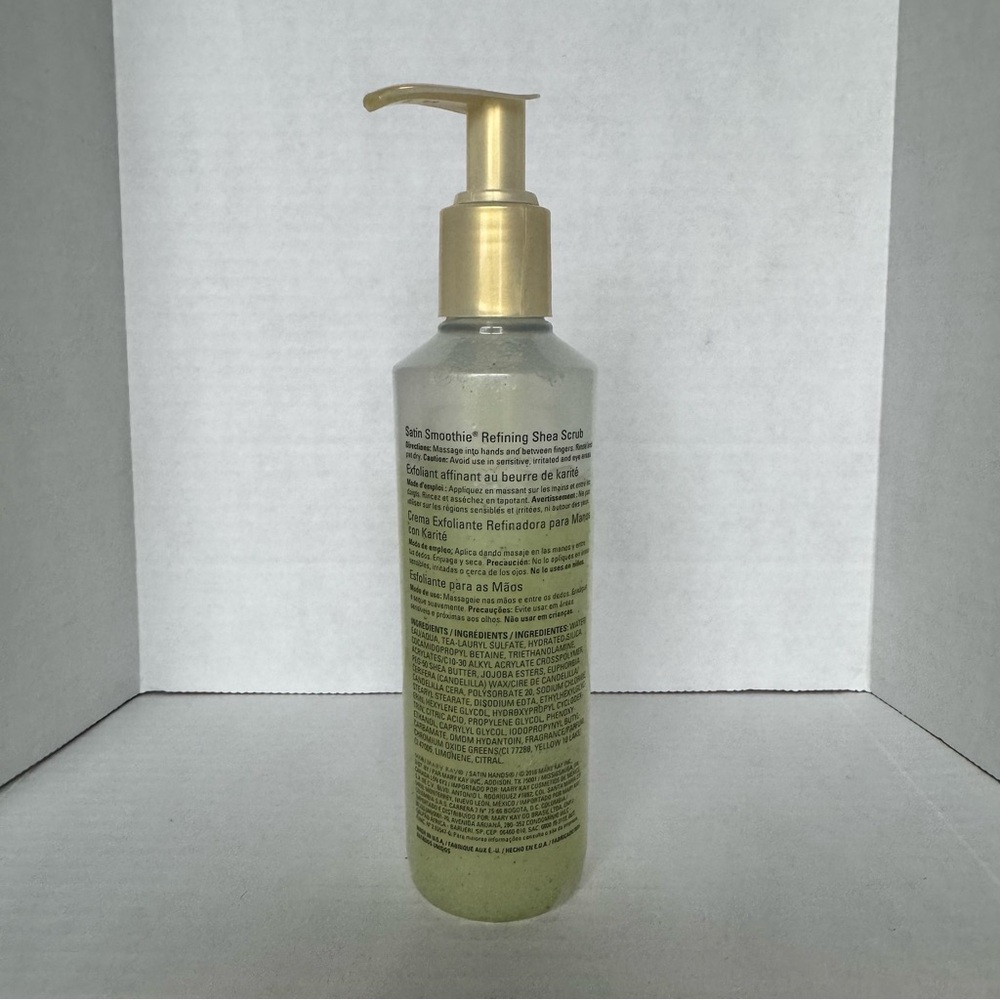 Mary Kay Satin Hands Smoothie Refining Shea Scrub White Tea & Citrus 70% Full - Picture 4 of 7